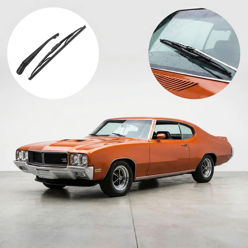 Driver Side Wiper Blade for Buick GS 455 (1970 - 1972) - 1